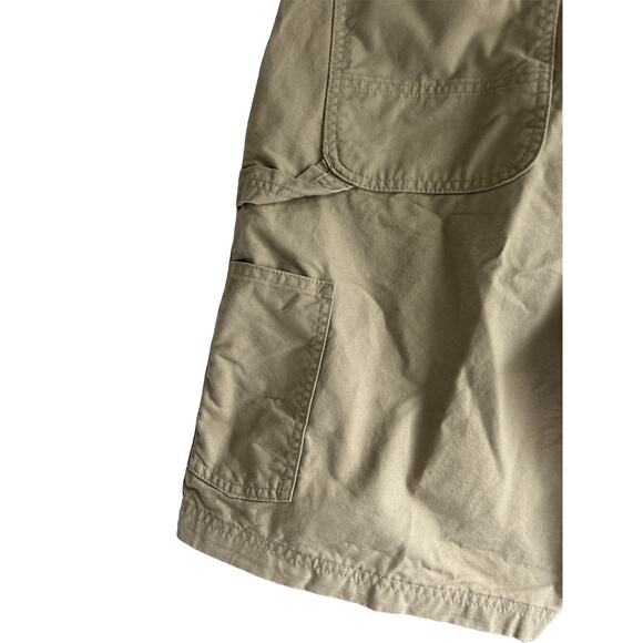 Carhartt Men’s Size 36 Loose Fit‎ Utility Tan Cargo Shorts - Picture 4 of 8